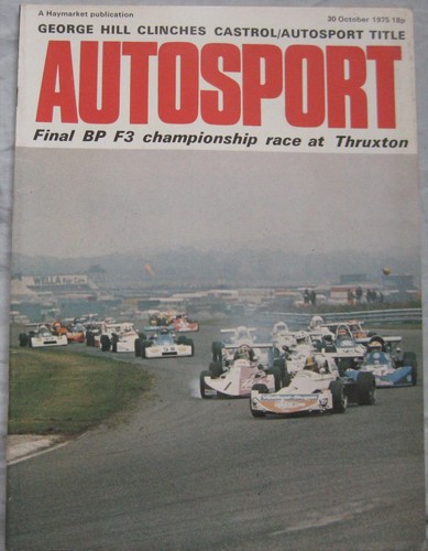 Autosport magazine october - autosport, 30