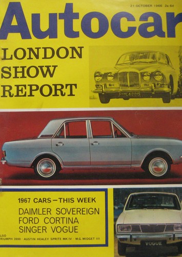 Autocar magazine 1966 - autocar,