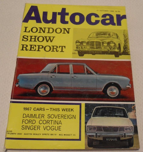 Autocar october 1966 london - 1966,