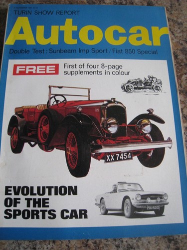 Autocar magazine nov 1969 - magazine,