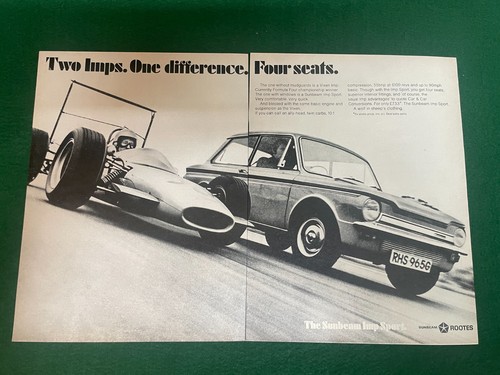Sunbeam imp sport - sunbeam, vixen