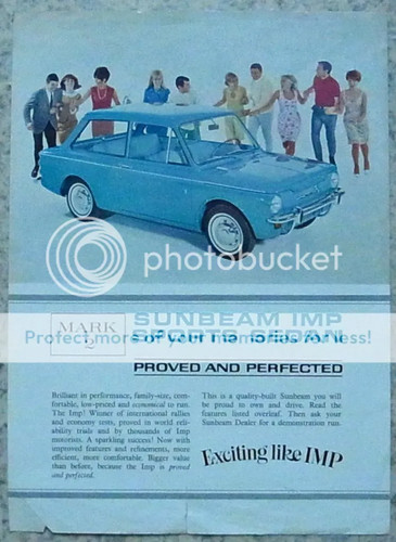 Sunbeam imp sports sedan 2 - sunbeam, mk