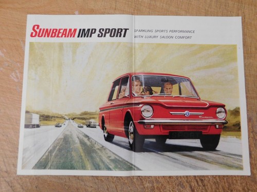 Sunbeam imp sport brochure - sport, uk