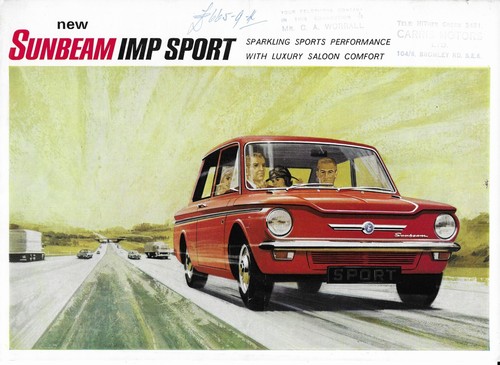 Sunbeam imp sport - sunbeam, uk