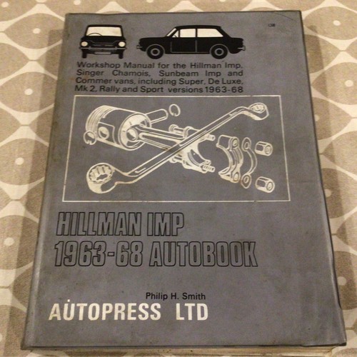 Workshop manual hillman imp - workshop,