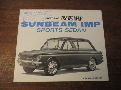 Original sunbeam imp - sunbeam, sports
